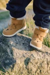 Wodoodporne zimowe buty dziecięce Barley Bear - Golden caramel / Liewood