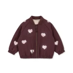 Kurtka bomberka Juno Sequin - decadent chocolate / Konges slojd