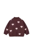 Kurtka bomberka Juno Sequin - decadent chocolate / Konges slojd