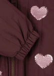 Kurtka bomberka Juno Sequin - decadent chocolate / Konges slojd