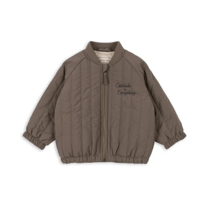 Kurtka bomberka Juno - walnut / Konges slojd
