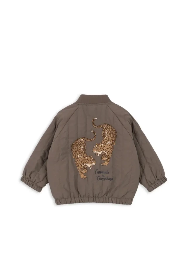Kurtka bomberka Juno - walnut / Konges slojd