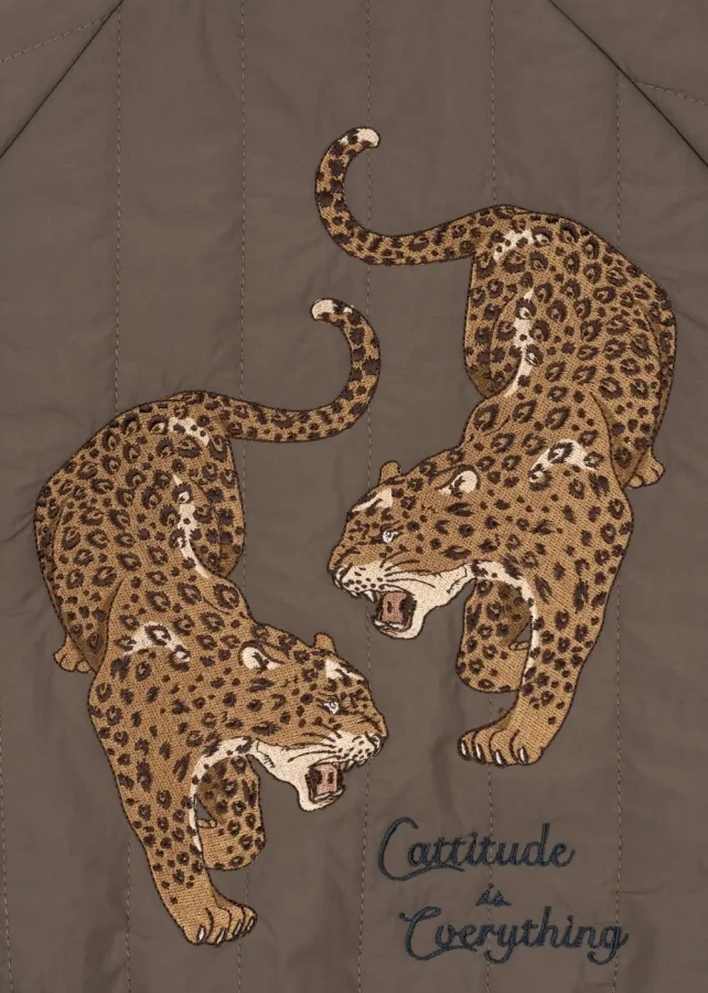Kurtka bomberka Juno - walnut / Konges slojd