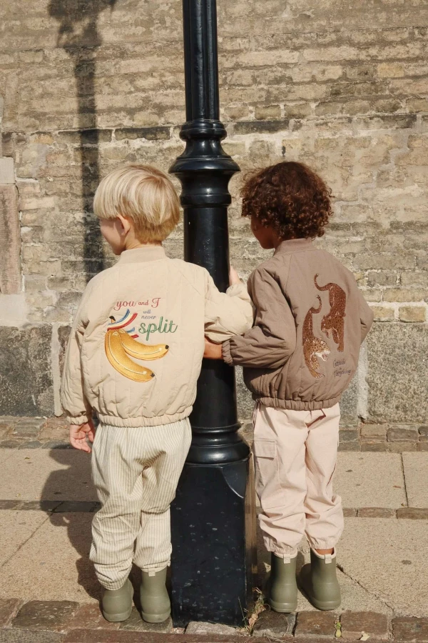 Kurtka bomberka Juno - walnut / Konges slojd
