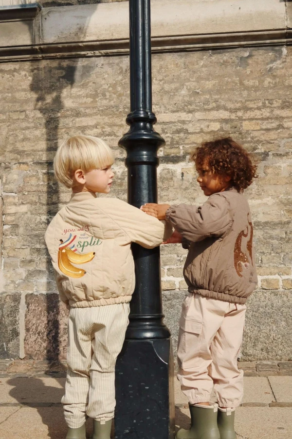 Kurtka bomberka Juno - walnut / Konges slojd