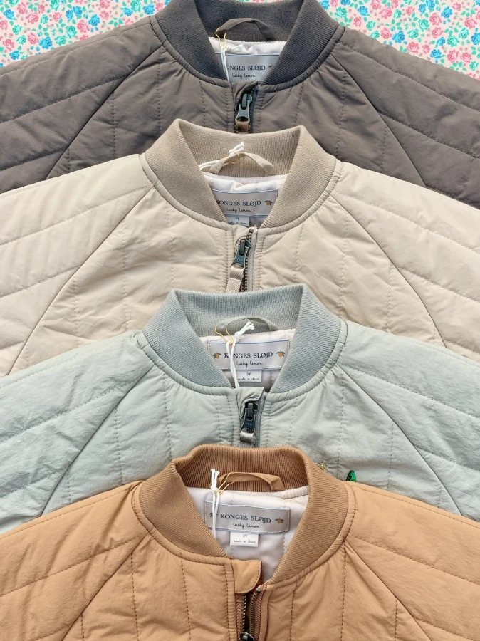 Kurtka bomberka Juno - walnut / Konges slojd