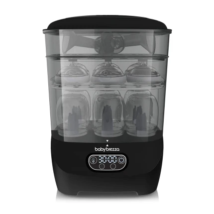 Baby Brezza Sterylizer Dryer Advanced - sterylizator i suszarka do butelek All Black / Baby Brezza