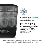 Baby Brezza Sterylizer Dryer Advanced - sterylizator i suszarka do butelek All Black / Baby Brezza