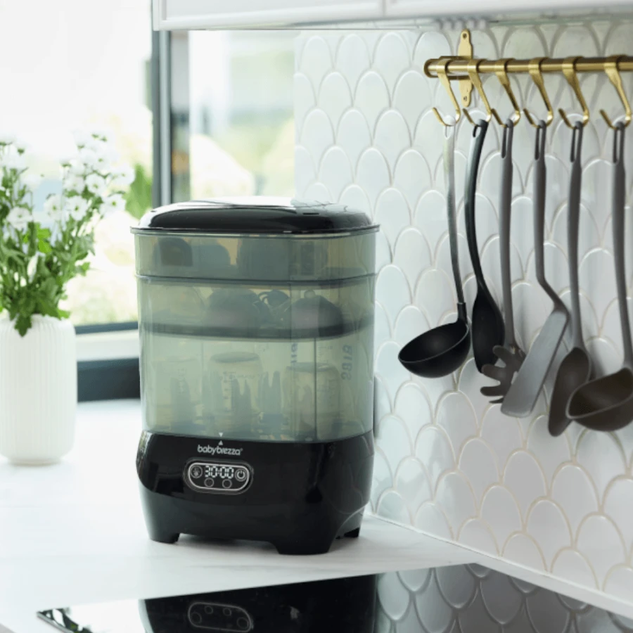 Baby Brezza Sterylizer Dryer Advanced - sterylizator i suszarka do butelek All Black / Baby Brezza