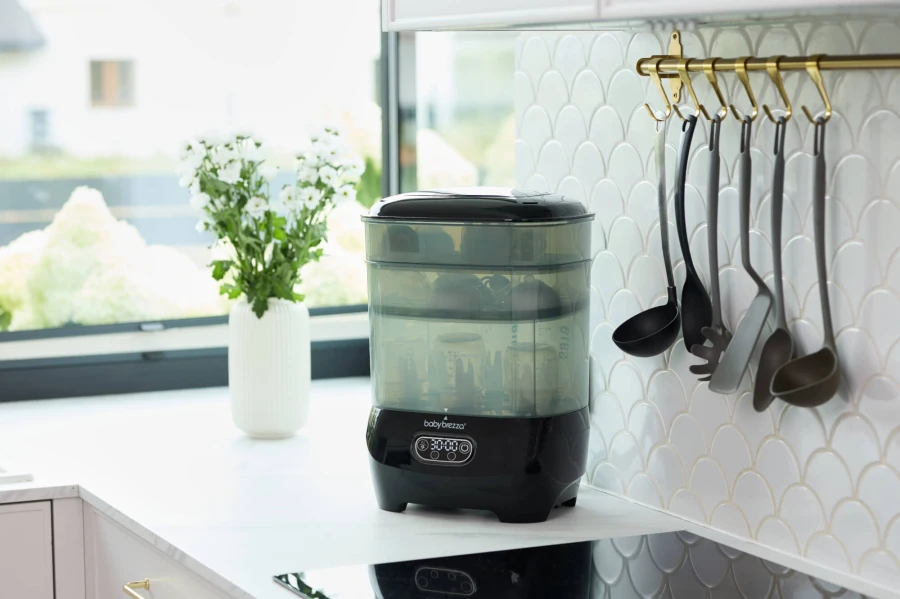 Baby Brezza Sterylizer Dryer Advanced - sterylizator i suszarka do butelek All Black / Baby Brezza
