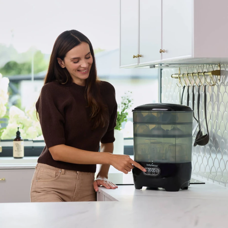 Baby Brezza Sterylizer Dryer Advanced - sterylizator i suszarka do butelek All Black / Baby Brezza
