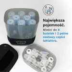 Baby Brezza Sterylizer Dryer Advanced - sterylizator i suszarka do butelek All Black / Baby Brezza