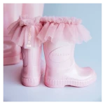 Kalosze dziecięce - pink pearl / Mudme