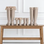 Ocieplacz polarowy Mudme x Manufaktura Falbanek - sand beige / Mudme