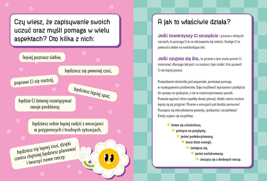 Mój szczęśliwy dziennik / Wydawnictwo Zielona Sowa