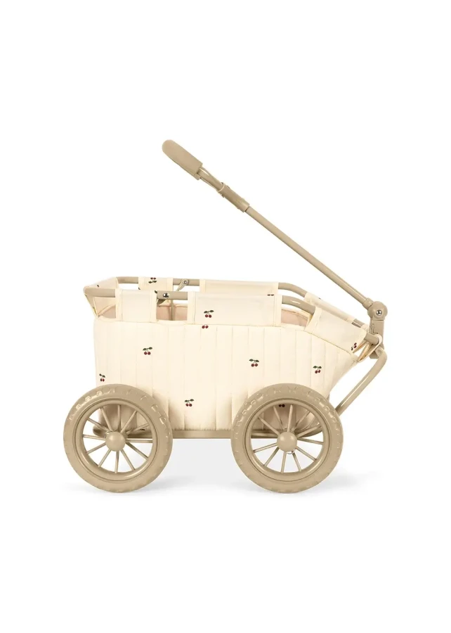 Wózek, wagon dla lalek - cherry / Konges slojd