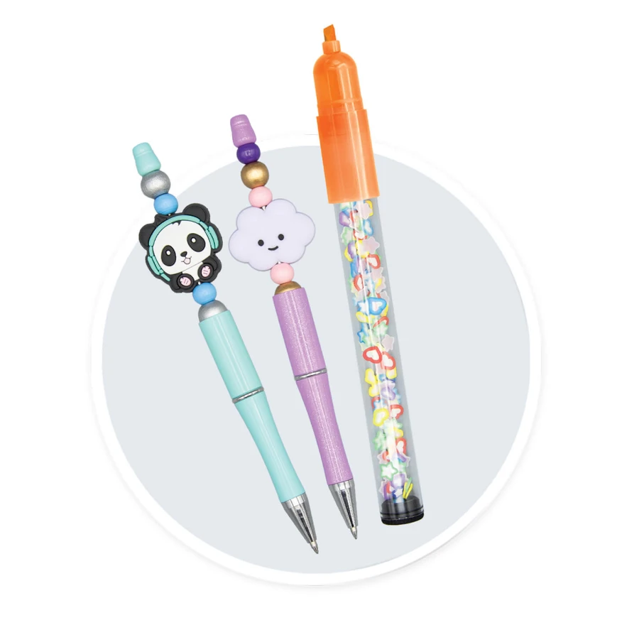 Zestaw papierniczy DIY z akcesoriami / Buki