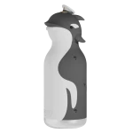 Butelka termiczna ze słomką Bestie, 460 ml - Wieloryb / Asobu