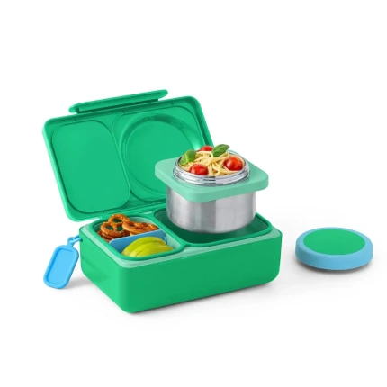 OMIEBOX UP lunch box z termosem, Jade Green / OMIE