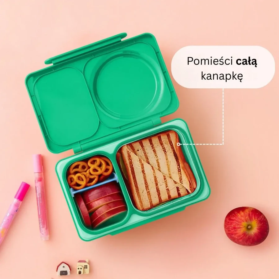 OMIEBOX UP lunch box z termosem, Jade Green / OMIE