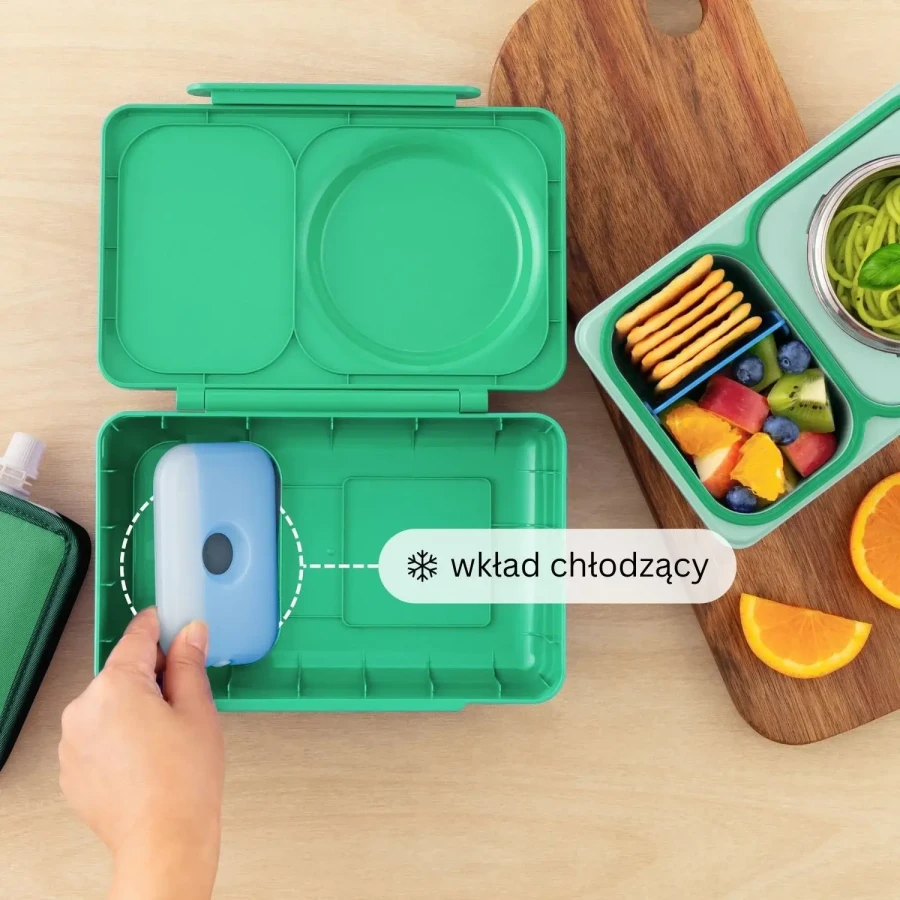 OMIEBOX UP lunch box z termosem, Jade Green / OMIE