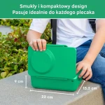 OMIEBOX UP lunch box z termosem, Jade Green / OMIE