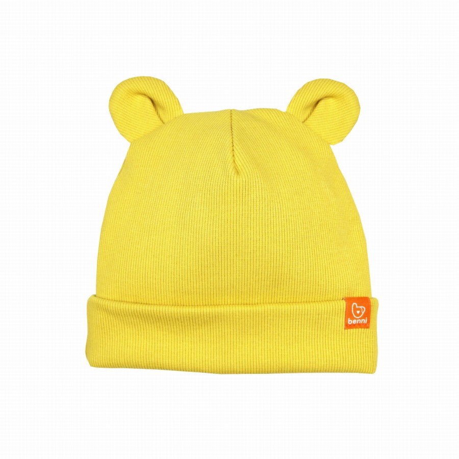 Czapka Puchatka - miodowa / Benni