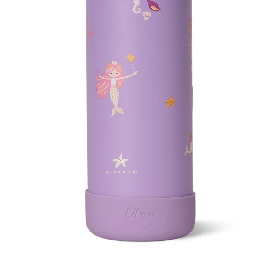Butelka termiczna ze stali nierdzewnej 350ml - Mermaid / Citron