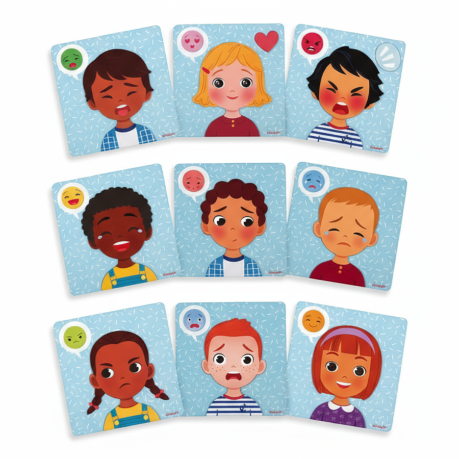 Magnetyczna układanka Emocje / Janod