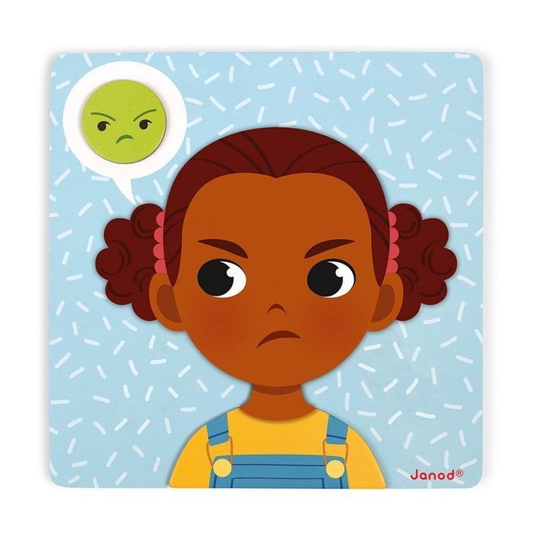 Magnetyczna układanka Emocje / Janod