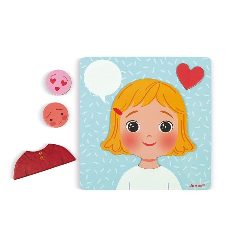 Magnetyczna układanka Emocje / Janod