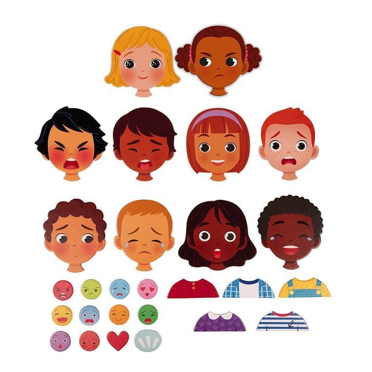 Magnetyczna układanka Emocje / Janod