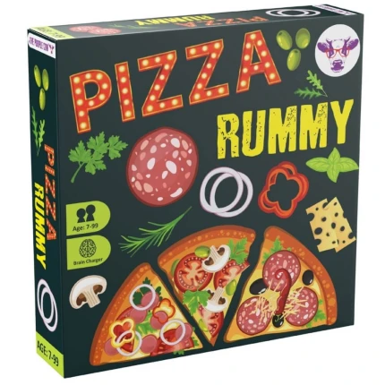 Gra planszowa Pizza Rummy / The Purple Cow