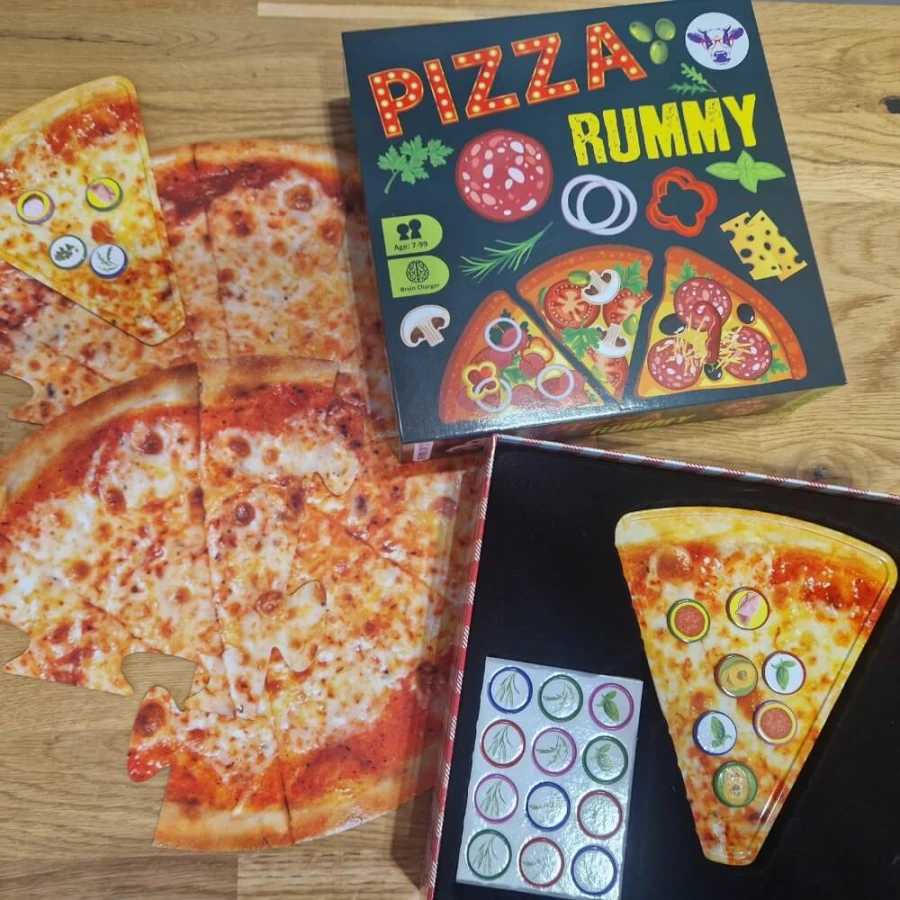 Gra planszowa Pizza Rummy / The Purple Cow