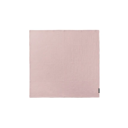Otulacz bawełniany dla niemowląt 100×80 cm - pudrowy róż / Lullalove