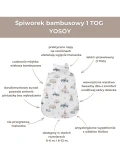Śpiworek do spania 1 TOG - CARS / YOSOY
