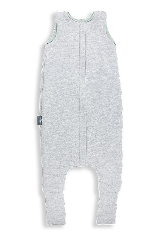 Dwustronny śpiworek z nóżkami - Melanżowa mięta / Sleepee