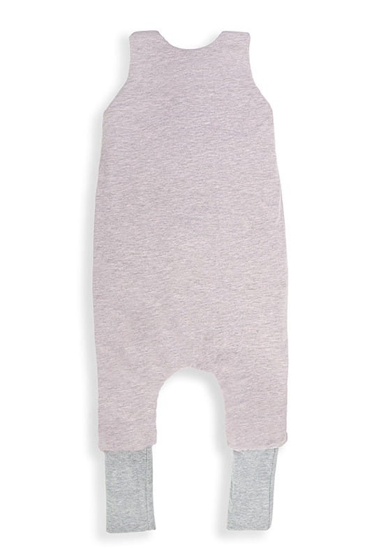 Dwustronny śpiworek z nóżkami - Melanżowy róż / Sleepee