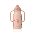 Butelka ze stali nierdzewnej Kimmie, 250ml - Wild child, Rosey / Liewood