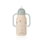 Butelka ze stali nierdzewnej Kimmie, 250ml - Flying, Sandy / Liewood