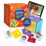 USZKODZONE OPAKOWANIE: Kostka aktywności - nauka przez zabawę. Gra + mini e-book 2+ / rozwojowa mama