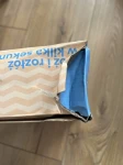 USZKODZONE OPAKOWANIE: 2w1 nocnik turystyczny dla dziecka i nakładka na toaletę, biało-niebieski / Potette Plus