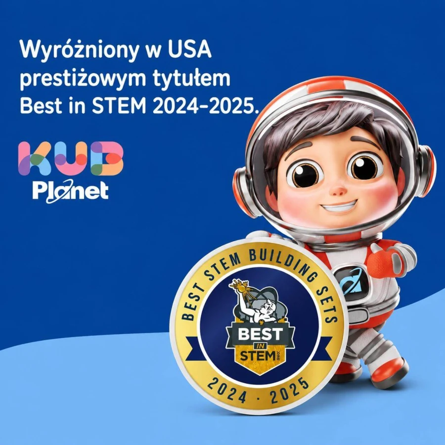 Magnetyczne klocki konstrukcyjne 3D - Primary Universe, 30 elementów / KUB Planet