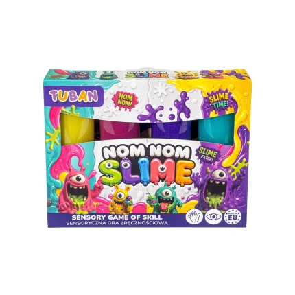 Sensoryczna gra zręcznościowa Jiggly Slime - Nom Nom / Tuban