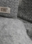 Buciki 100% wełny merino - Medium Grey Melange / HUTTEliHUT