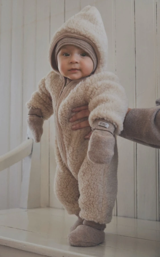 Buciki 100% wełny merino - Savannah Melange / HUTTEliHUT