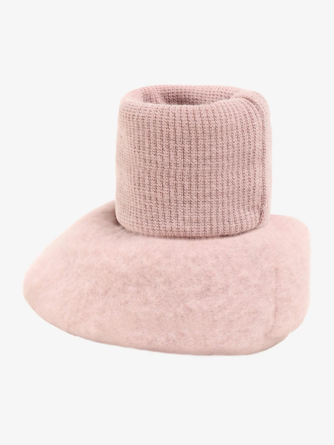 Buciki 100% wełny merino - Woodrose / HUTTEliHUT