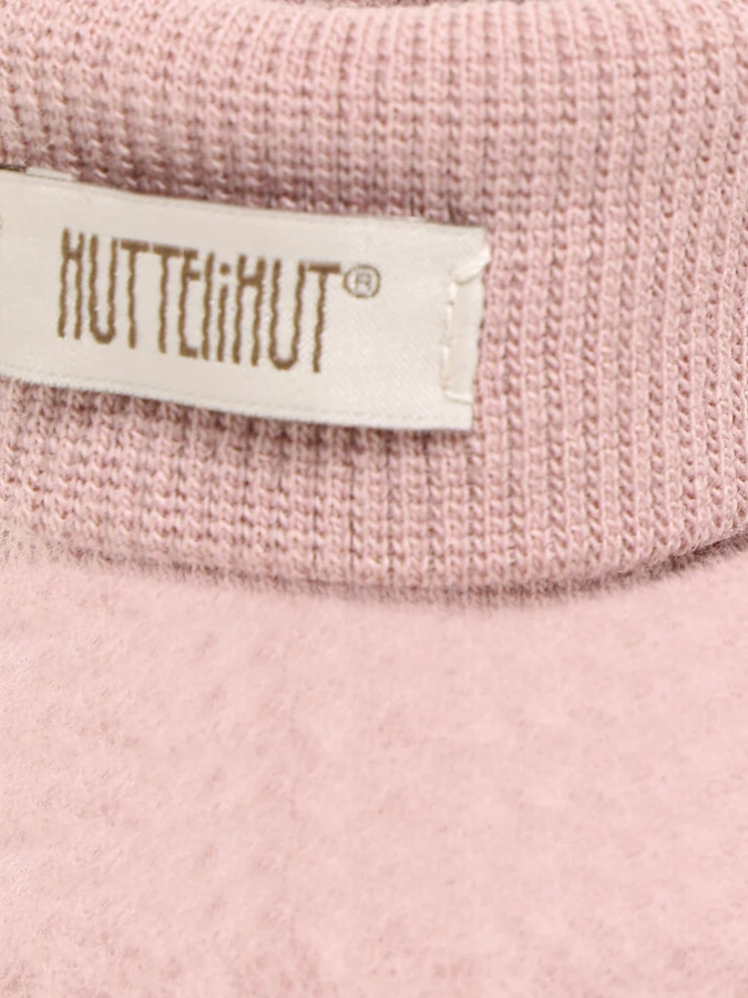 Buciki 100% wełny merino - Woodrose / HUTTEliHUT
