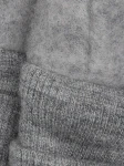 Rękawiczki 100% wełny merino - Medium Grey Melange / HUTTELiHUT
