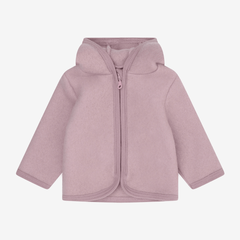 Kurtka 100% wełny merino - Woodrose / HUTTEliHUT